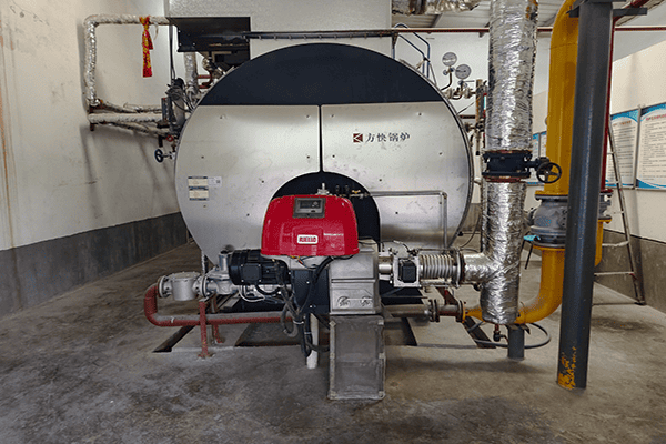 宝鸡某纺织厂使用方快锅炉一台4吨燃气蒸汽锅炉案例