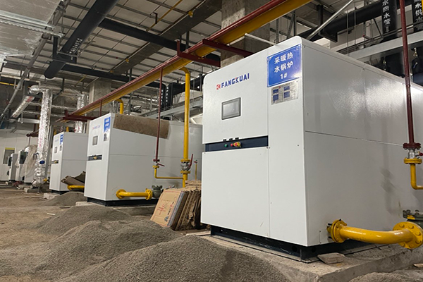 恩施某医院使用方快锅炉的燃气真空热水锅炉案例