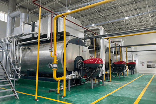 延安某煤矿使用方快锅炉3台10吨燃气蒸汽锅炉