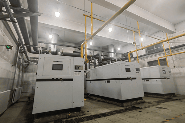 农民日报社使用方快锅炉3台1400kw燃气真空热水锅炉