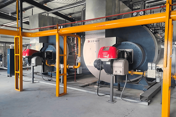 贵州某淀粉厂使用方快锅炉2台燃气蒸汽锅炉案例