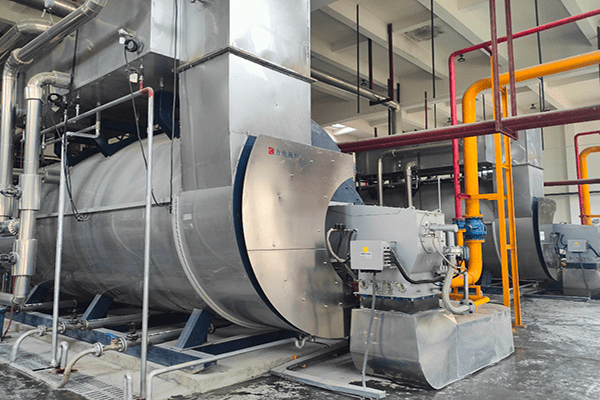 贵州某酒厂使用方快锅炉2台15吨燃气蒸汽锅炉案例