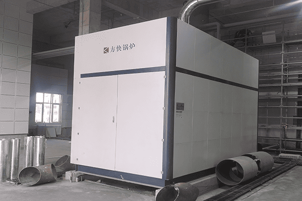 辽宁省灯塔市某酒厂使用方快锅炉一台2吨燃气蒸汽锅炉案例