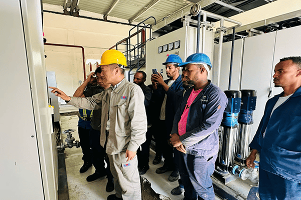 方快锅炉出口埃塞俄比亚锅炉项目