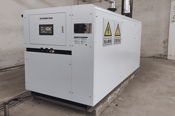 金堆城西家属院使用方快锅炉一台2吨燃气真空锅炉案例