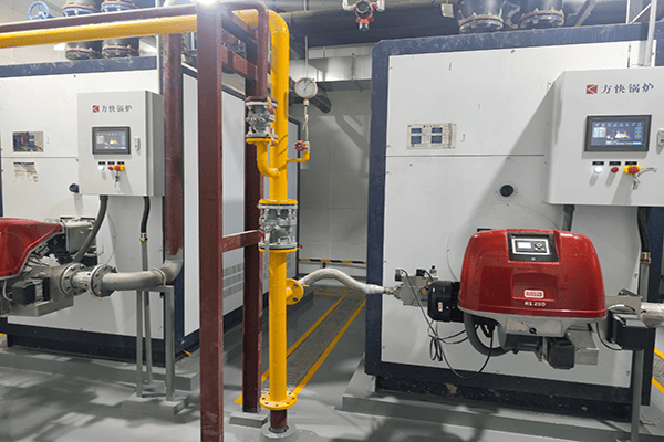 陕西某研究所使用方快锅炉2台1.5吨燃气热水锅炉案例