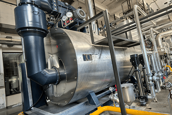 汕头乐凯胶片有限公司使用方快锅炉一台6吨燃气蒸汽锅炉案例