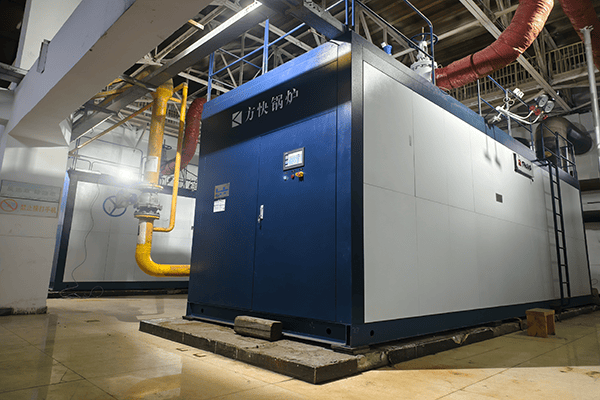 开滦(集团)有限责任公司物资分公司使用方快锅炉2台10吨燃气承压热水锅炉案例