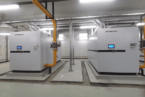 杭州某科研单位使用方快锅炉4台3500kw燃气真空热水锅炉案例