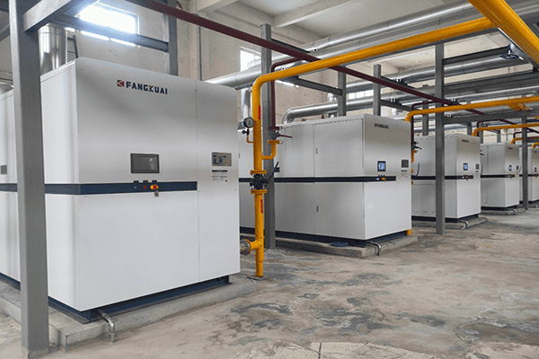 西安航空职业技术学院5台燃气真空热水锅炉