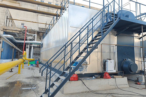 山东炜烨热电有限公司一台50吨燃气过热水管蒸汽锅炉