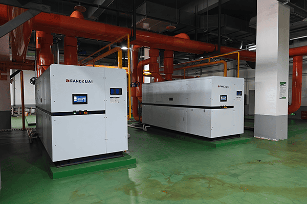 沈阳雍森医院4台燃气真空热水锅炉