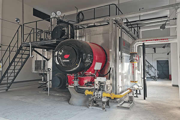 中铝集团一台25吨SZS燃气水管蒸汽锅炉