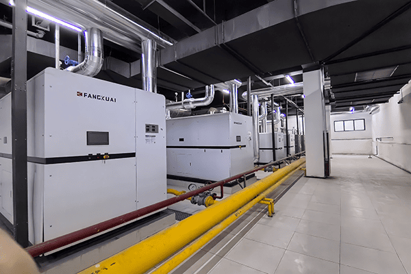 河南翔宇医疗设备有限公司使用方快燃气真空热水锅炉案例