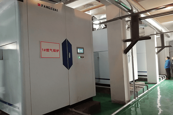 济南热电宏瑞国际星城换热站三台燃气真空热水锅炉案例